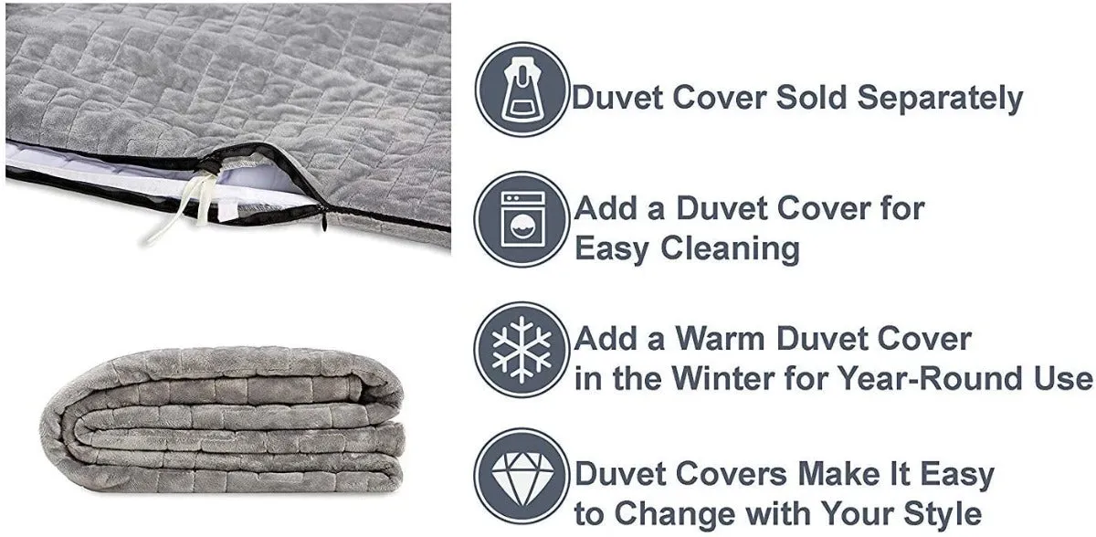 Final Sale: Opulence Glacier Blanket | Cooling & Weighted