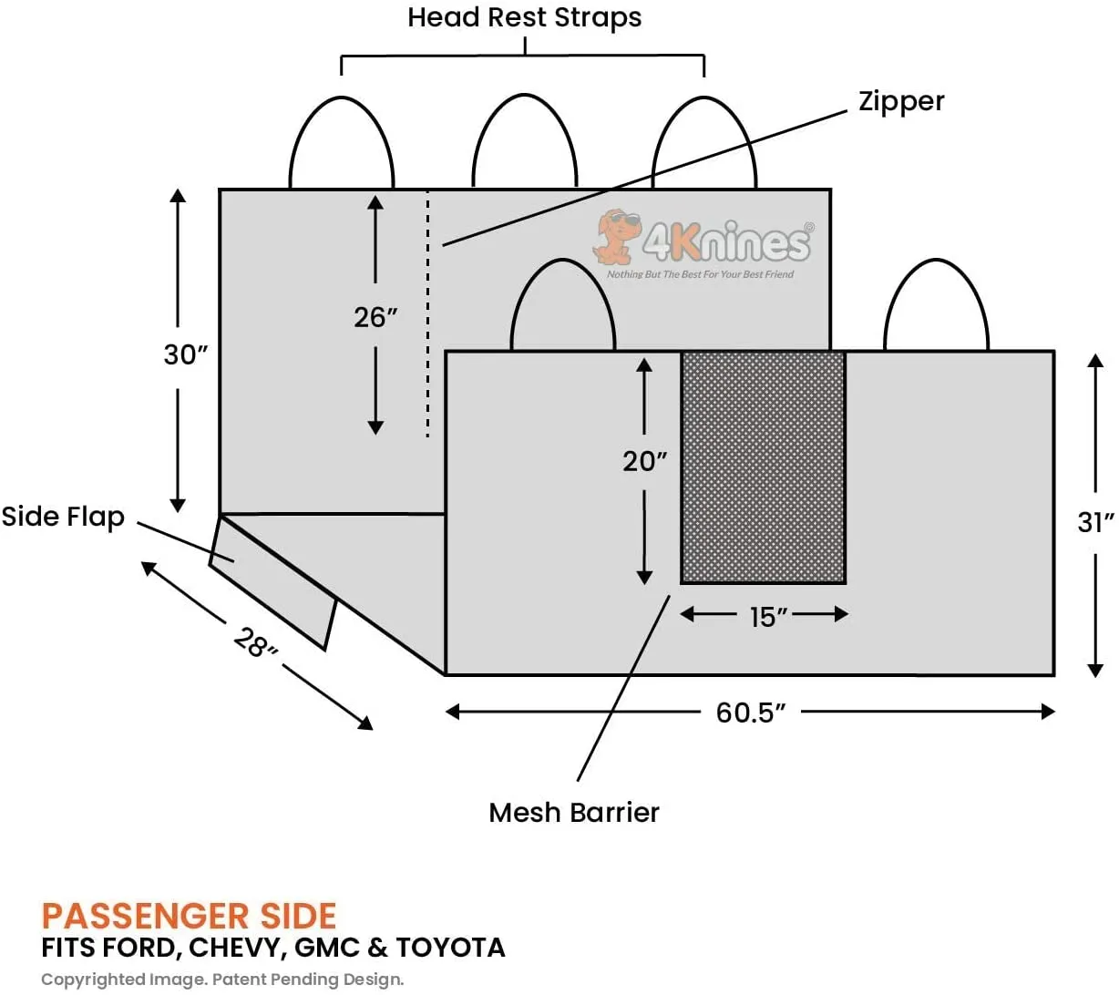 Floor Hammock for Crew Cab Trucks