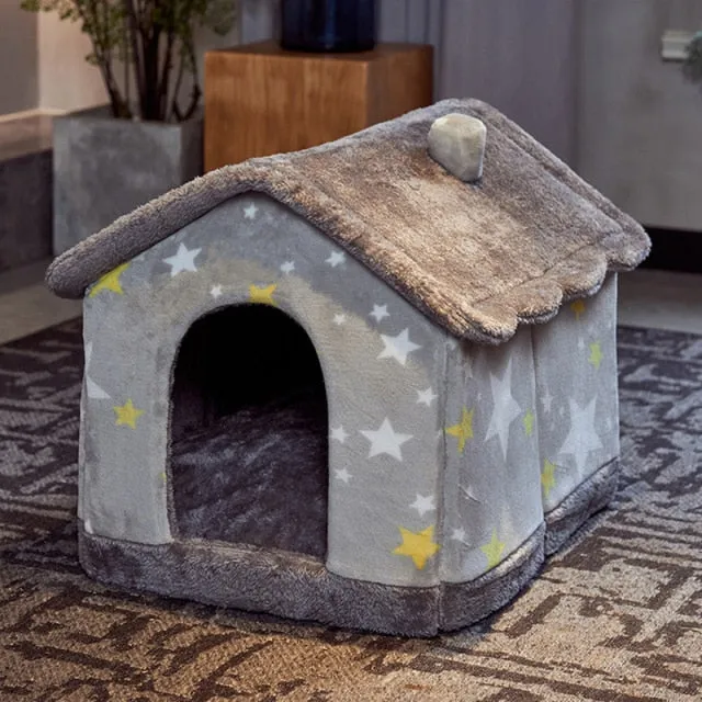 Foldable Pet House Puppy Cave Sofa