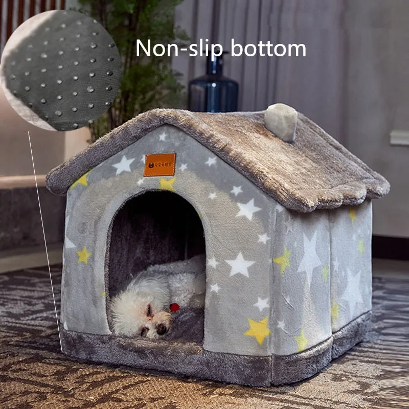 Foldable Pet House Puppy Cave Sofa