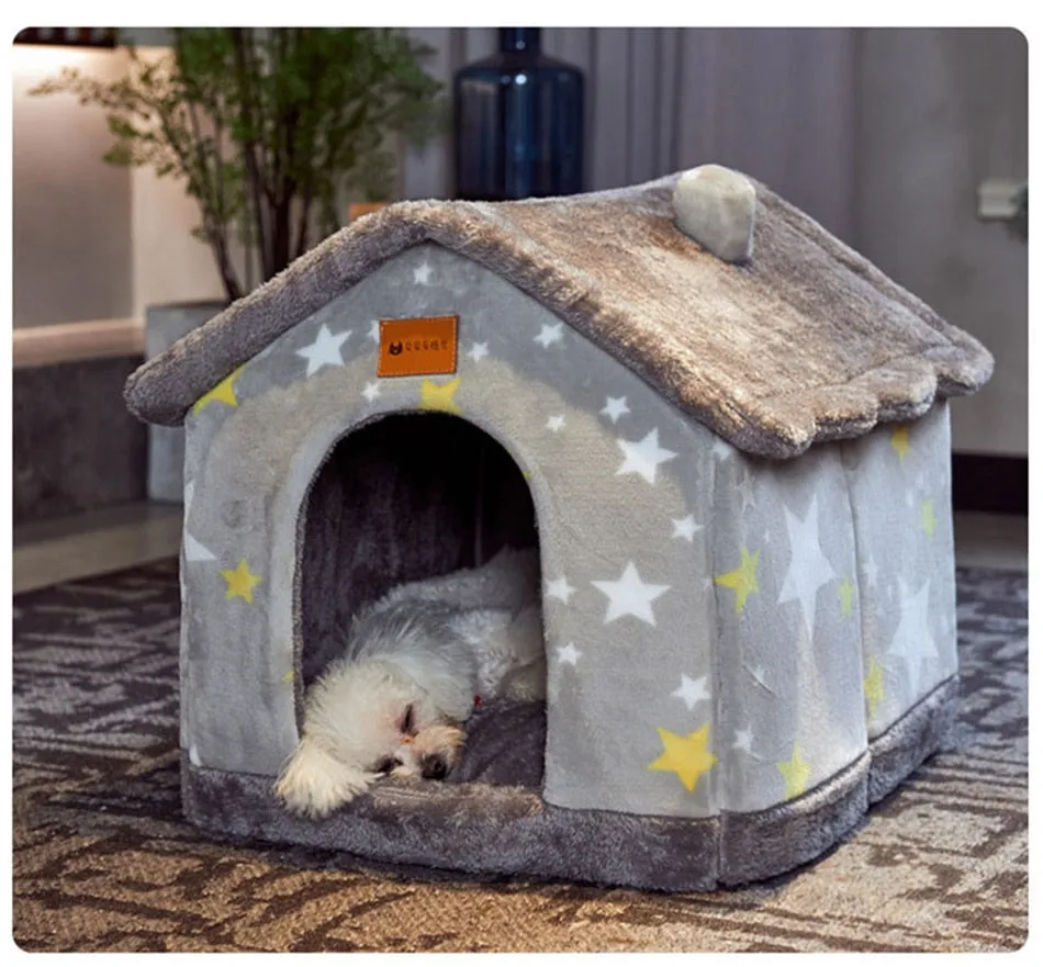 Foldable Pet House Puppy Cave Sofa