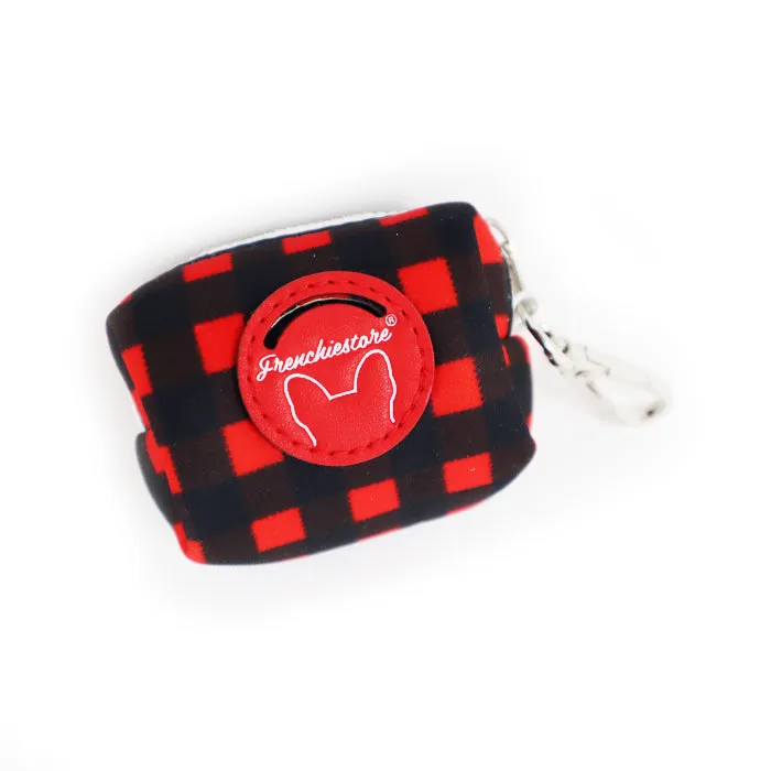 Frenchiestore Poop Bag Dispenser | Buffalo Plaid