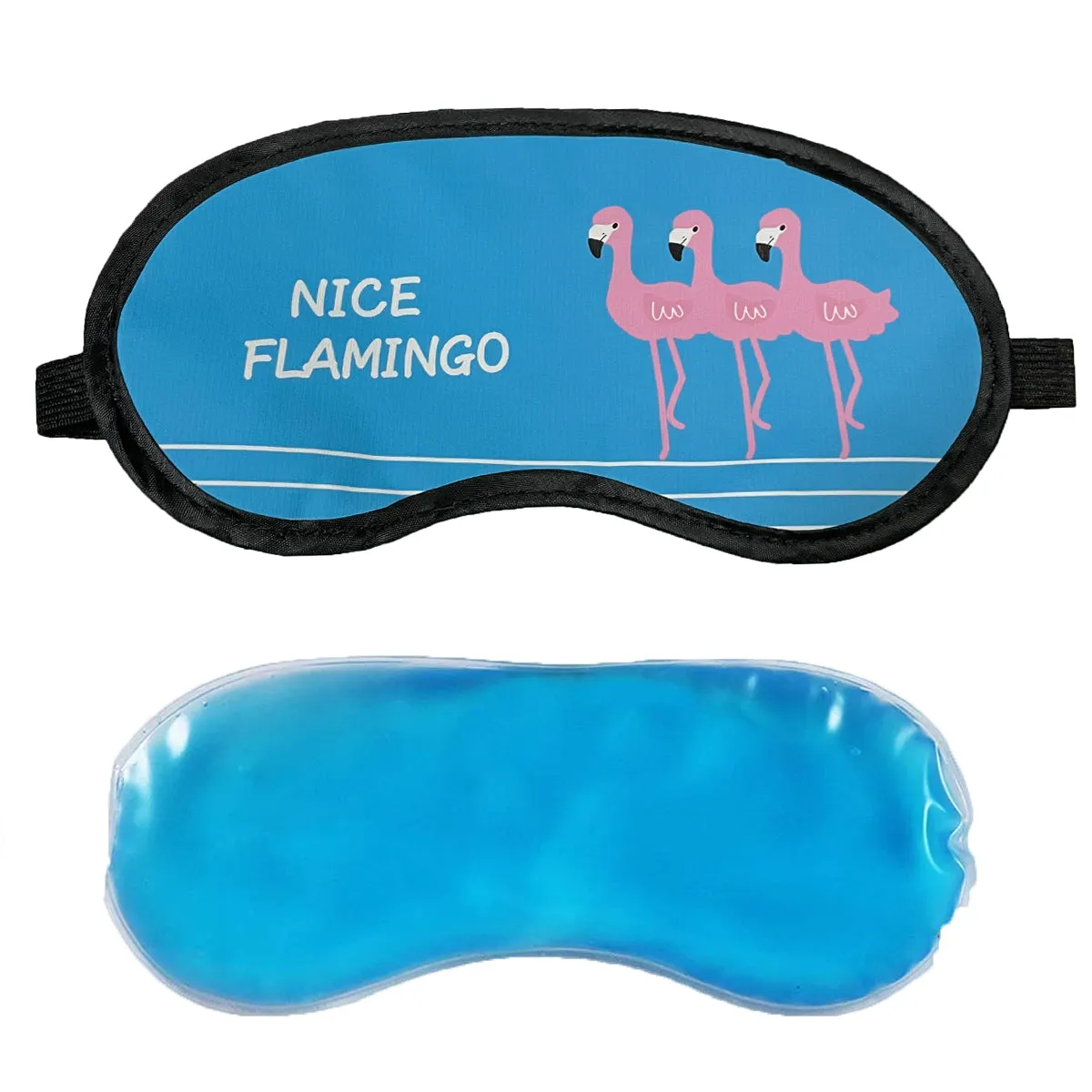 Gel Eye Mask - Flamingo