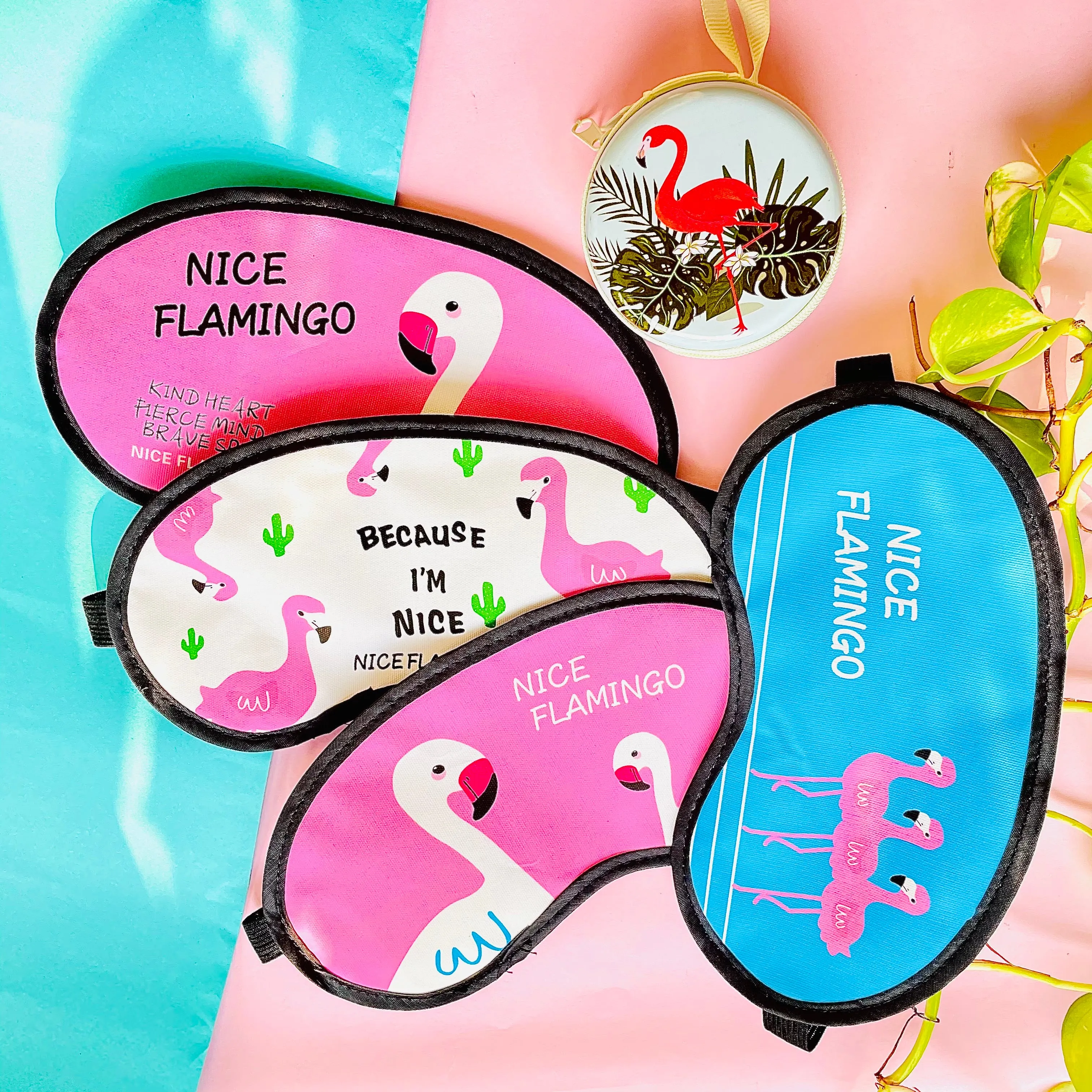 Gel Eye Mask - Flamingo