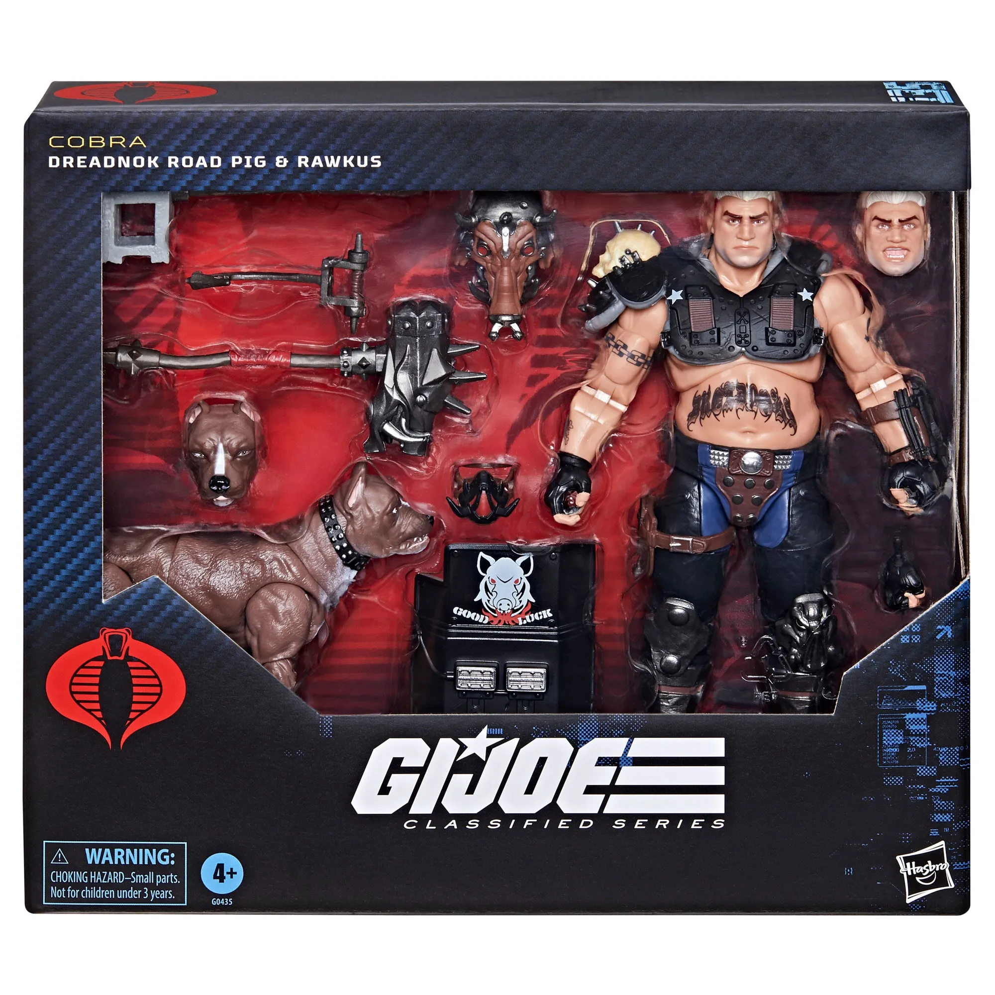 G.I. Joe Classified #135 Dreadnok Road Pig & Rawkus