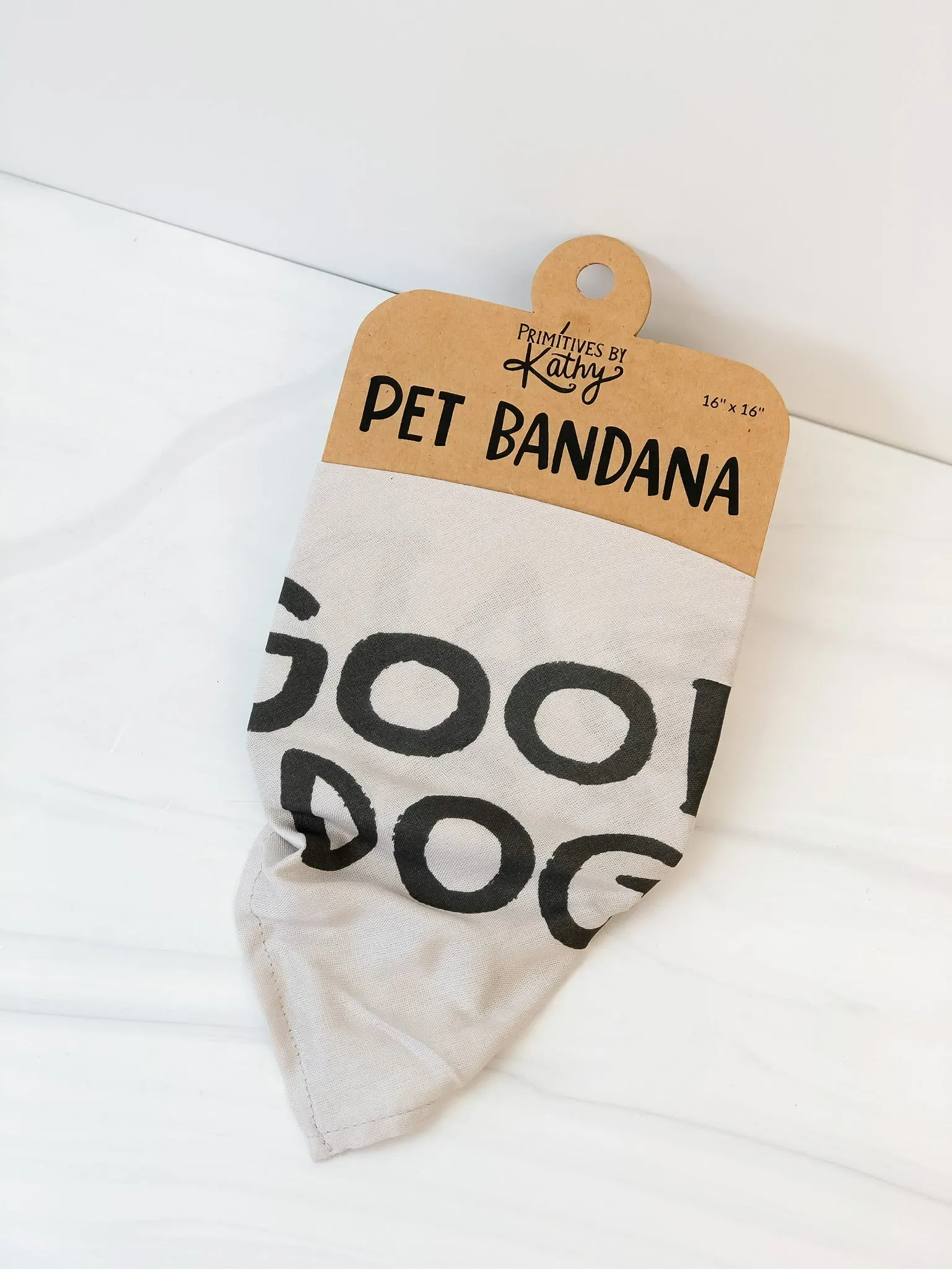 'Good Dog Bad Dog' Pet Bandana - Choice of Size