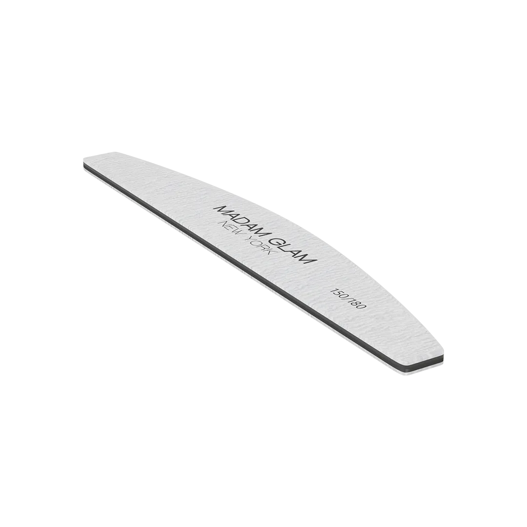 Half Moon Shape 150/180 Grit Nail File