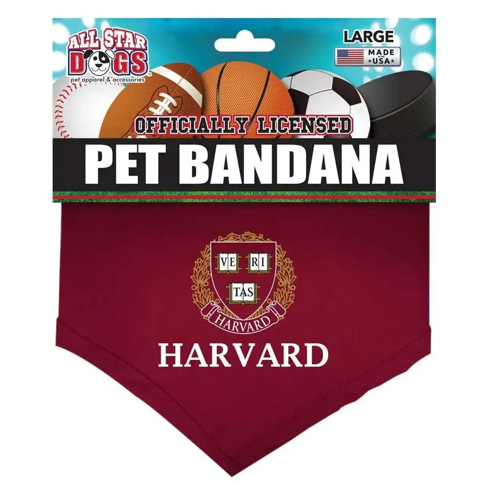 Harvard Dog Bandana