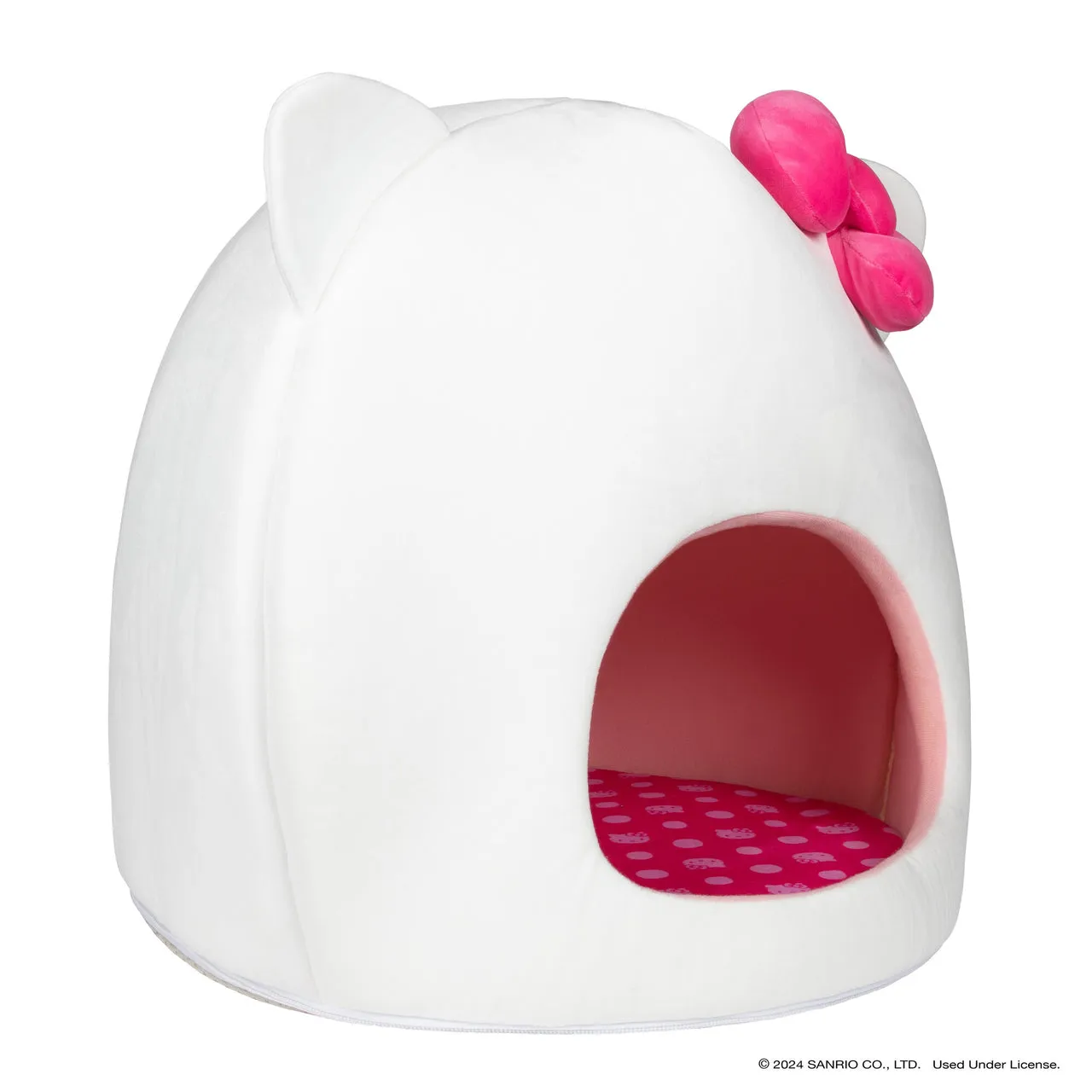 Hello Kitty Covered Pet Cave Bed