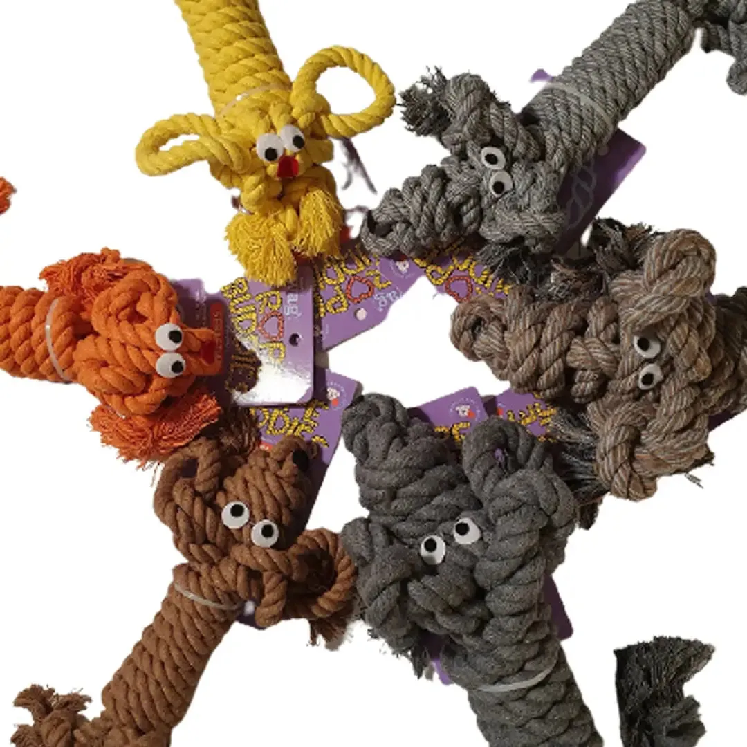 Henry Wag Rope Buddies Companion Dog Toy Characters