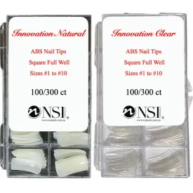 INNOVATION Natural/Clear Nail Tips