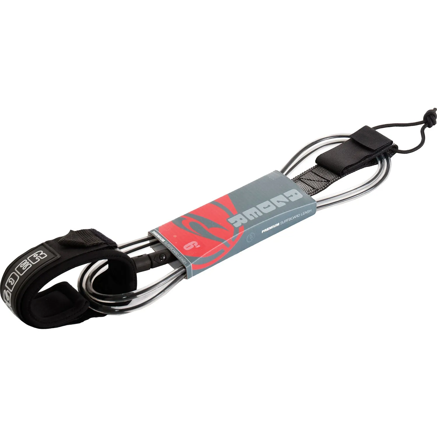 Invento Alder Ultra Surf Leash 6 Negro