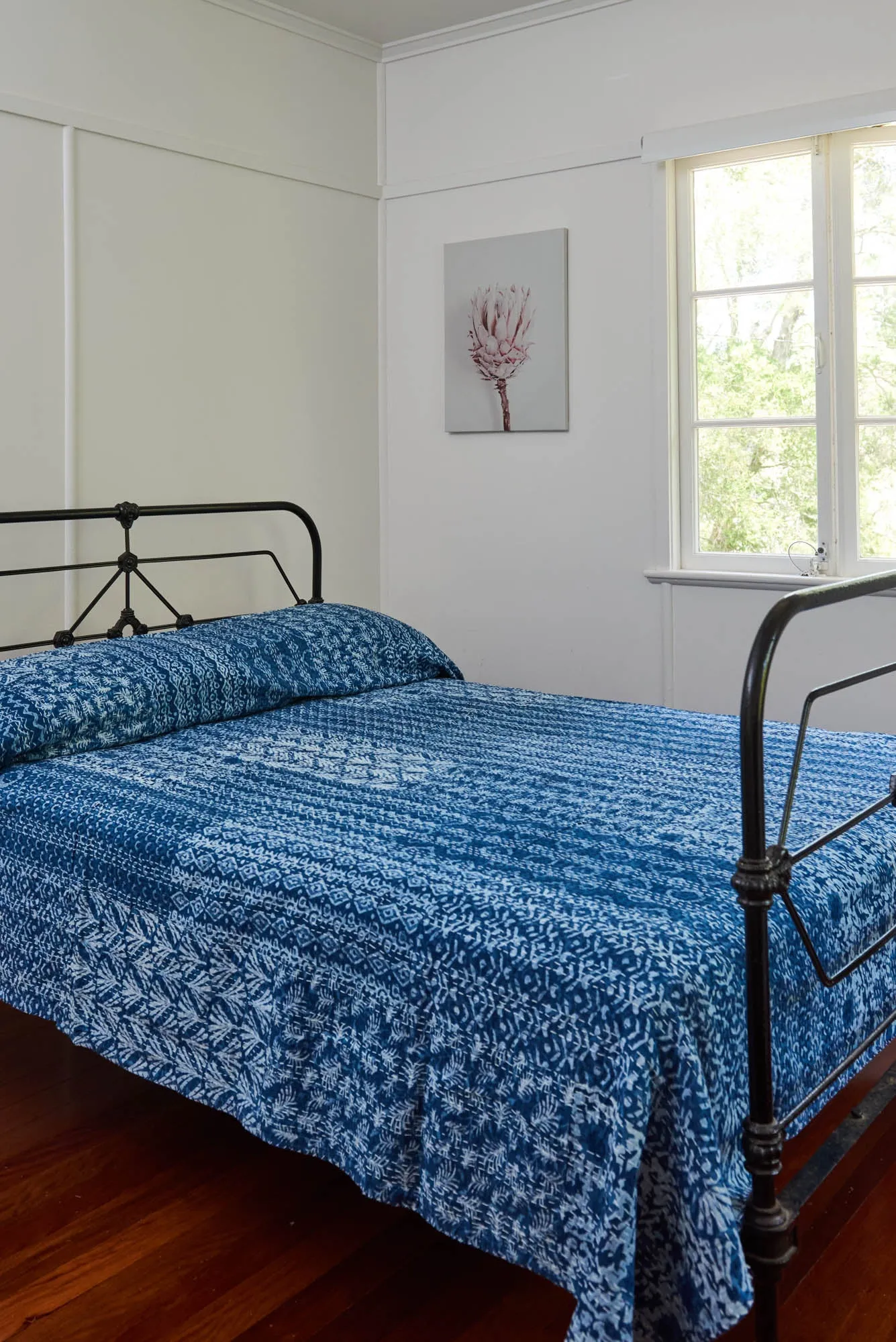 Kantha Quilt Indigo Patchwork