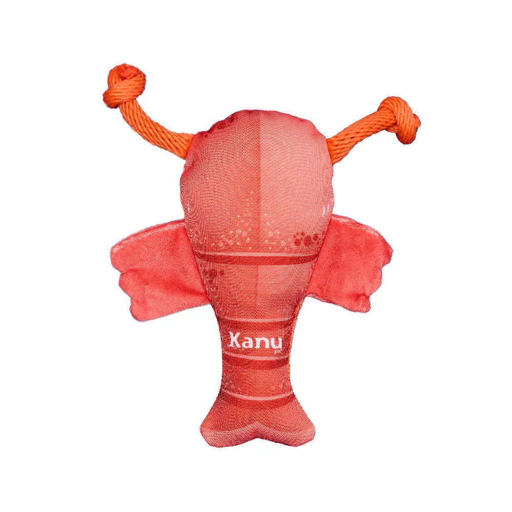 Kanu Pet Crawfish Plush Dog Toy