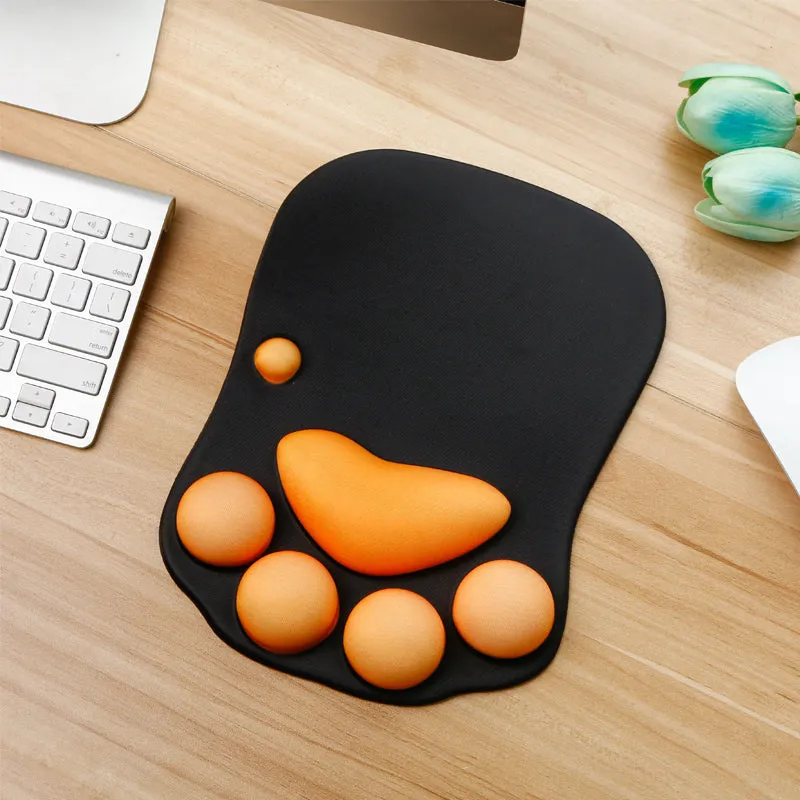 Kawaii 3D Cat Paw Mouse Pad