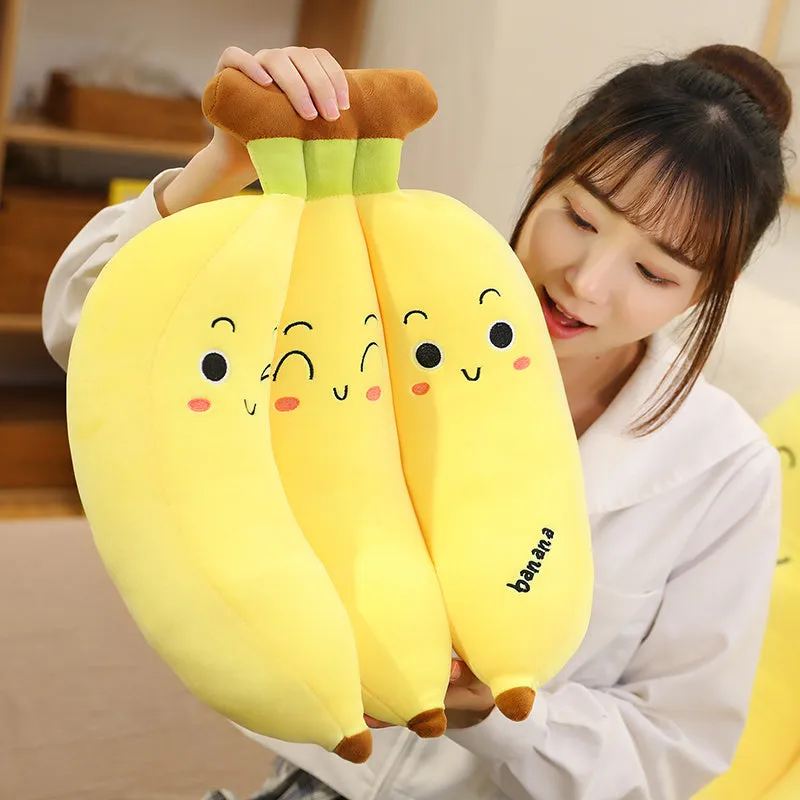 Kawaii Banana Plush Pillow