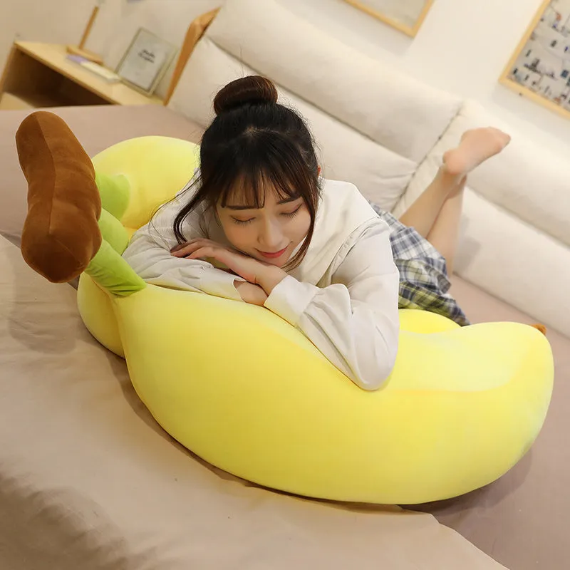 Kawaii Banana Plush Pillow