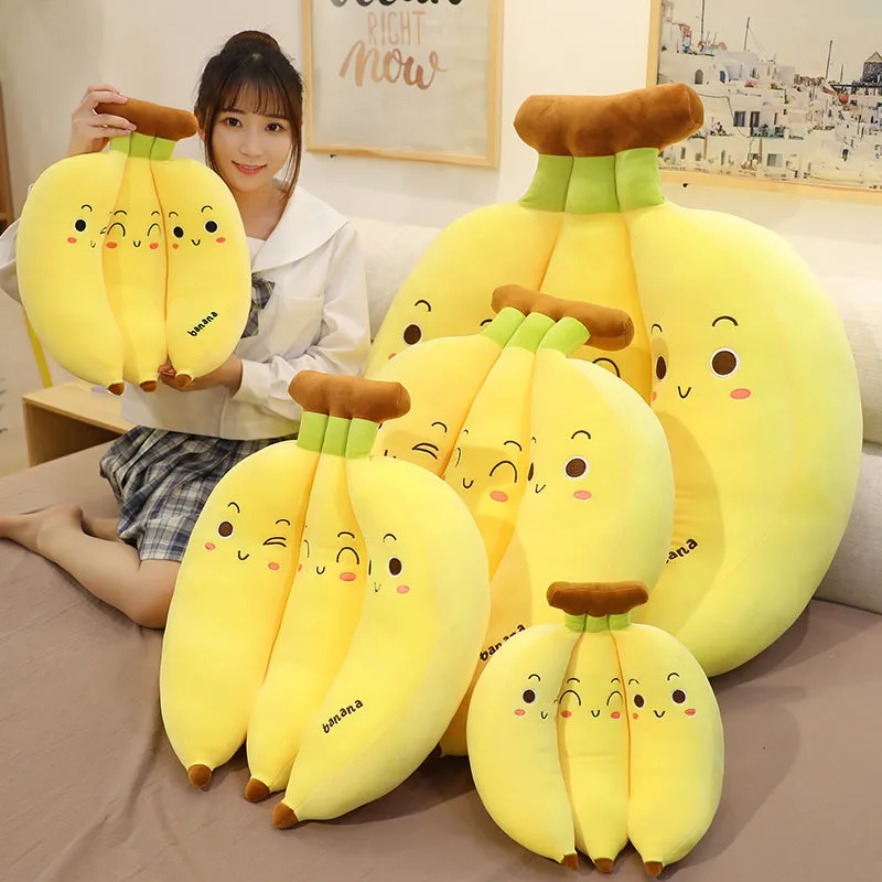 Kawaii Banana Plush Pillow