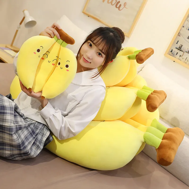 Kawaii Banana Plush Pillow