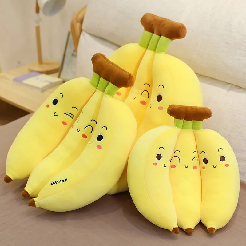 Kawaii Banana Plush Pillow