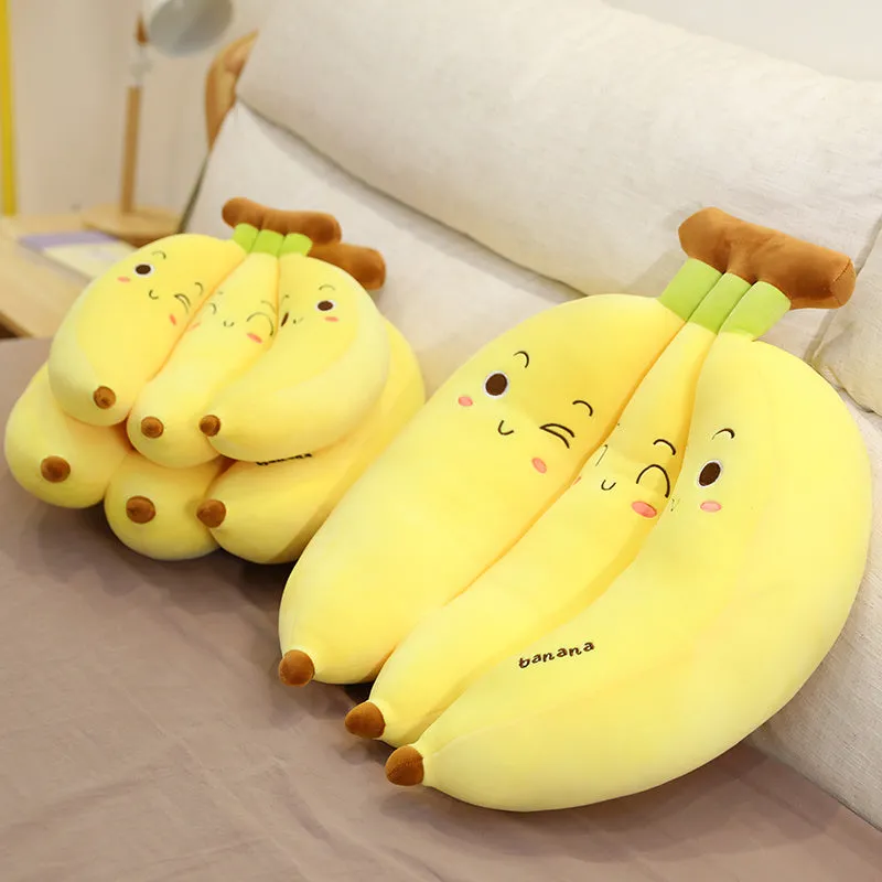 Kawaii Banana Plush Pillow