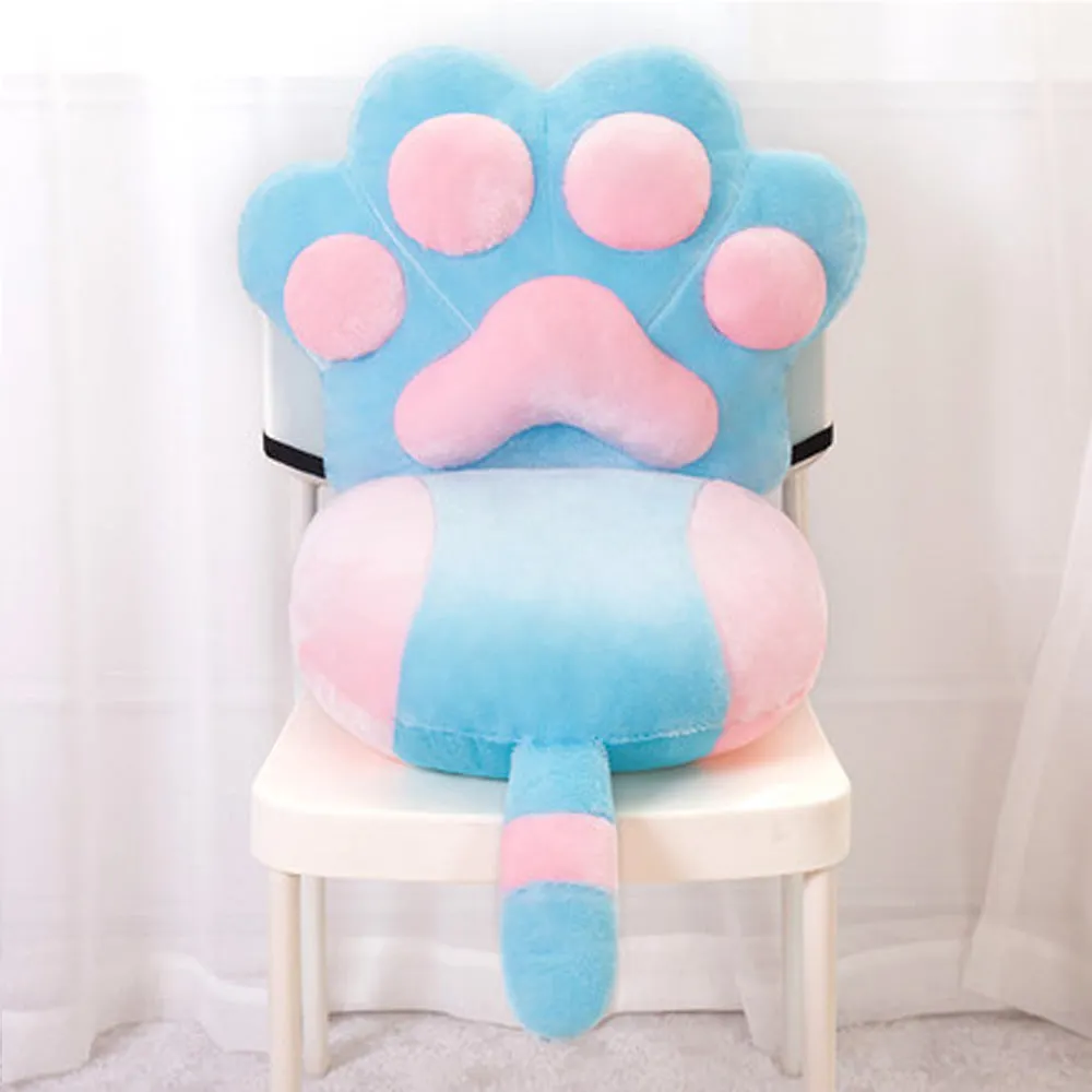 Kawaii Cat Paw Cushion (Pair)