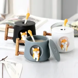 Kawaii Doggy Ceramic Mug