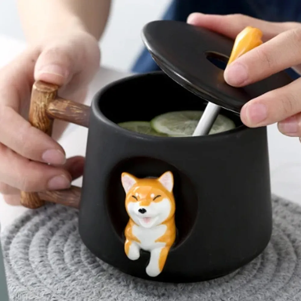 Kawaii Doggy Ceramic Mug