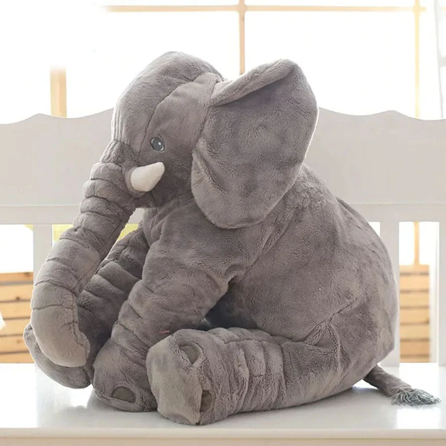 Kawaii Elephant Plush Pillow