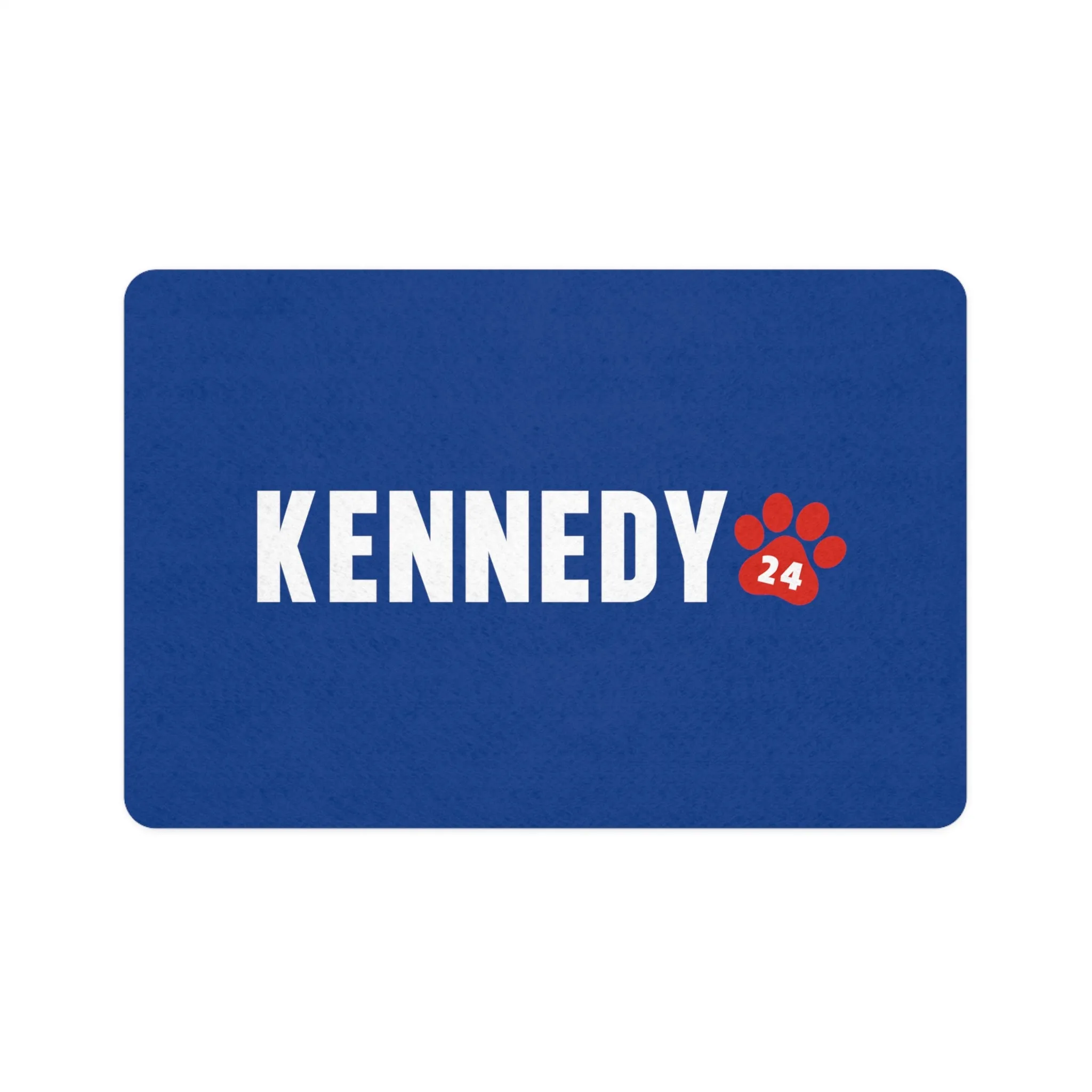 Kennedy '24 Pet Feeding Mat in Blue