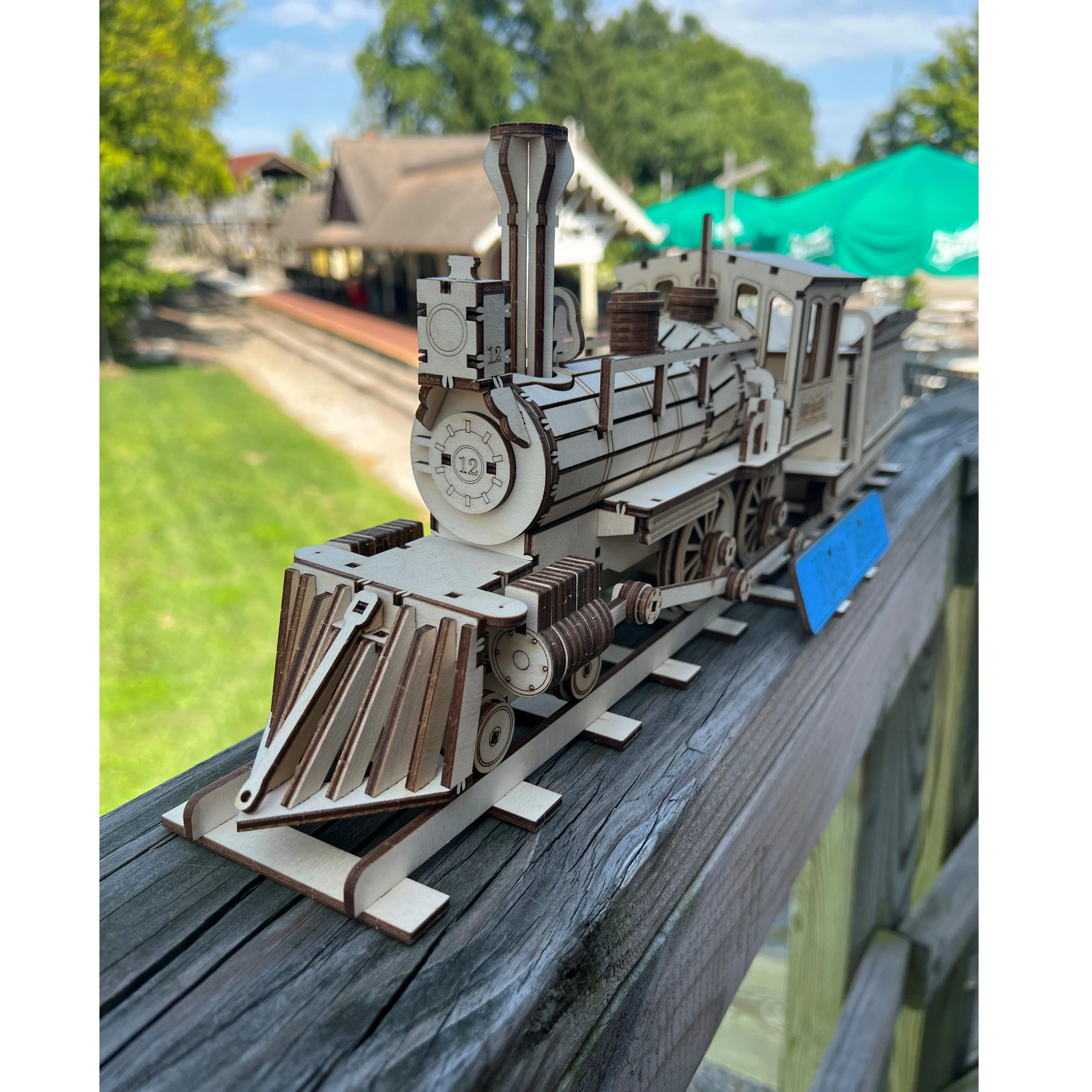 Kings Island KI & MV RR Blue Engine Limited Edition Cutout