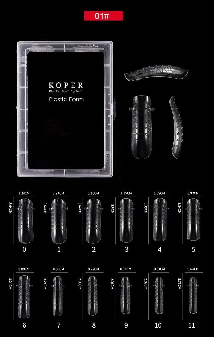 KOPER Dual Nail Form Tips