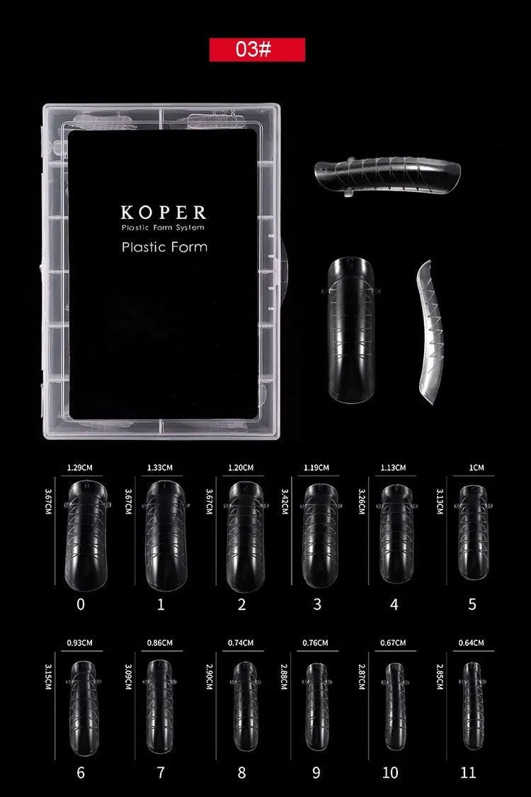 KOPER Dual Nail Form Tips