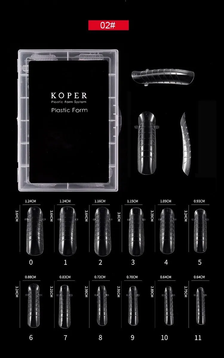 KOPER Dual Nail Form Tips