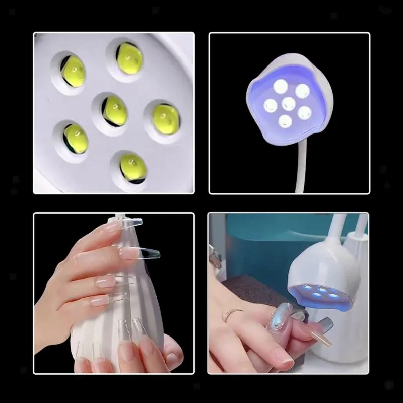 LED Nail Lamp Floral Design