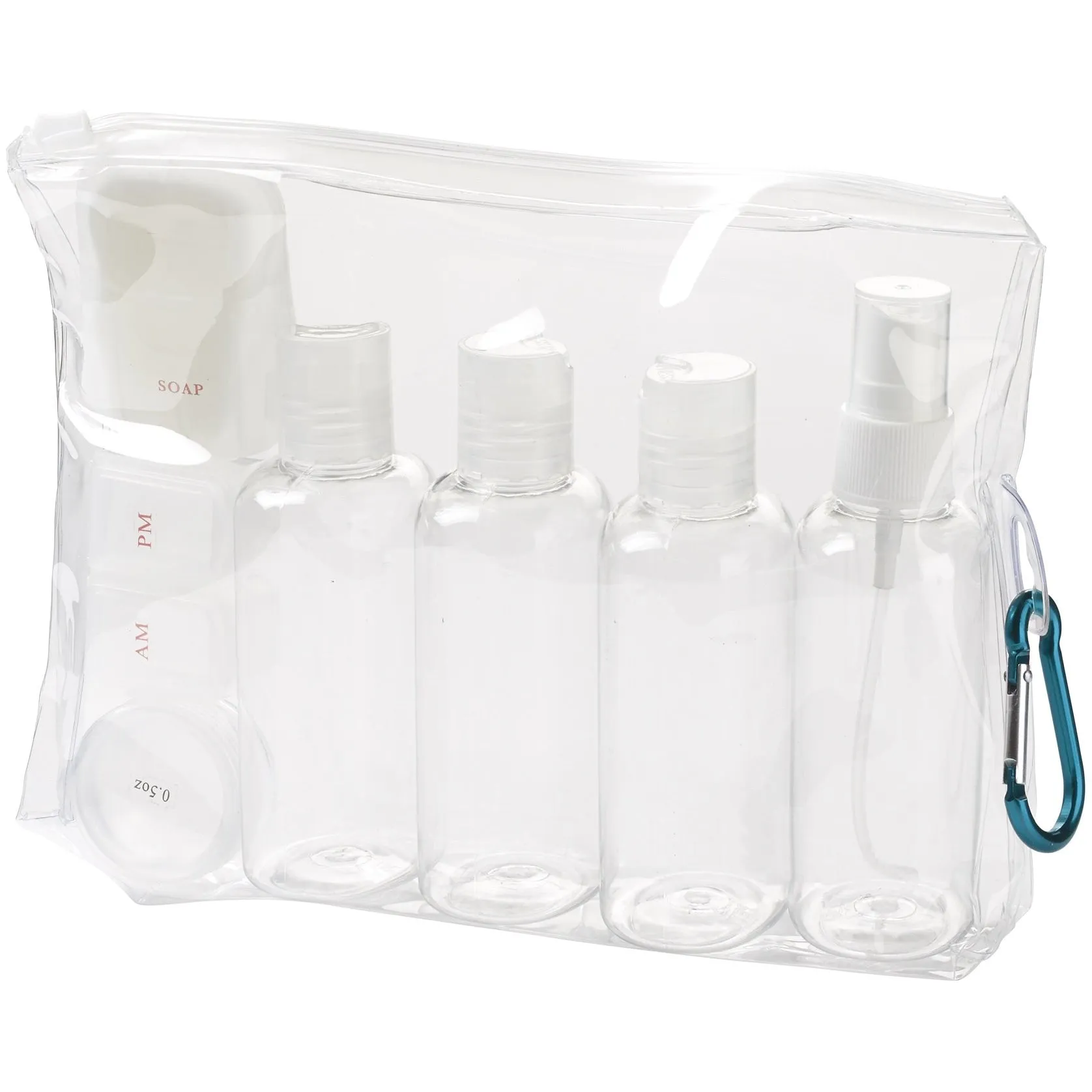 Lewis N. Clark 3-1-1 Carry-On Set - Travel Bottles - LC7725