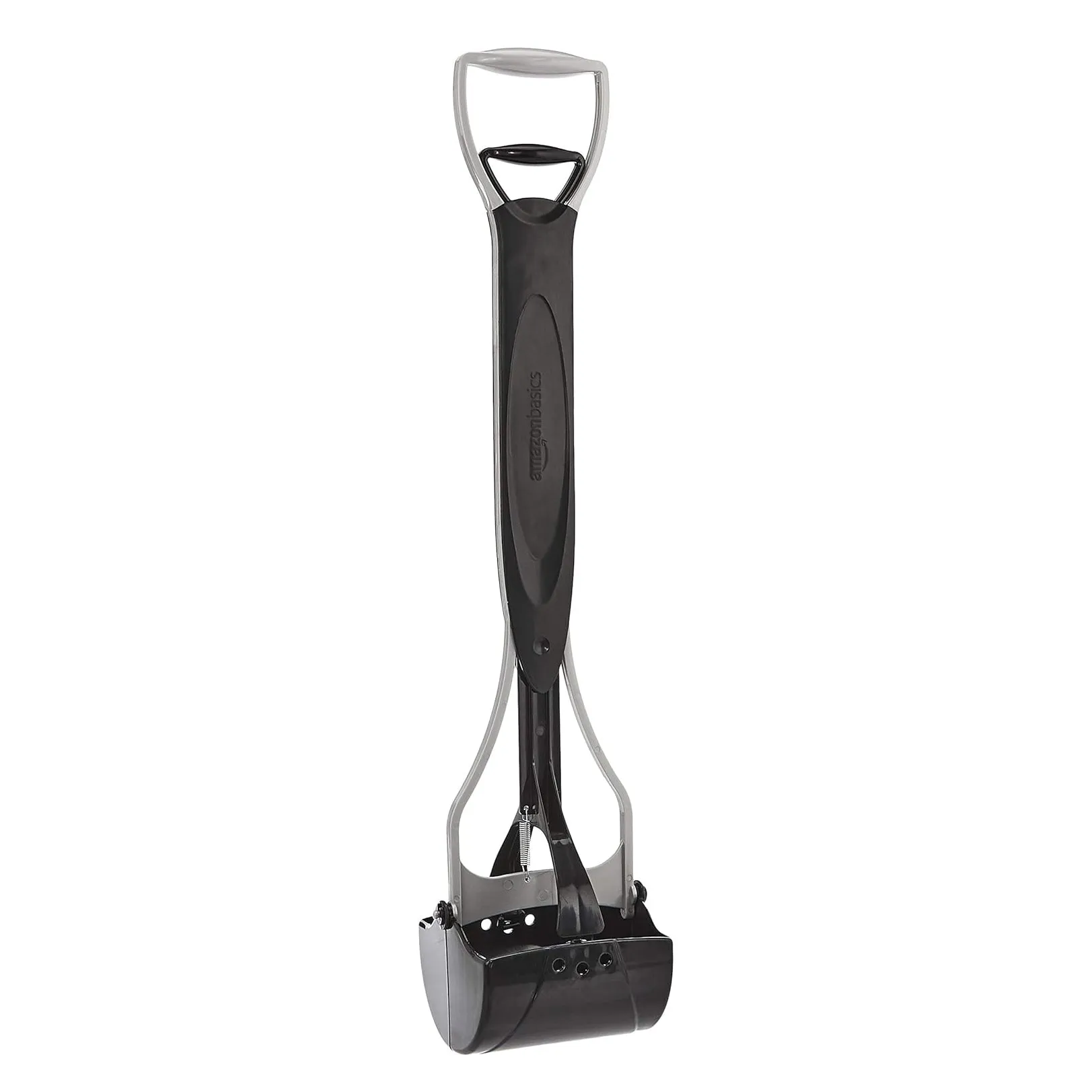 Lightweight, Spring-Loaded Pet-Waste Pooper Scooper, Large