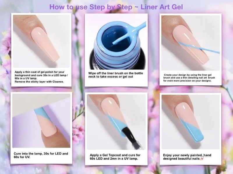 Liner Art Gel Collection Kit