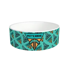 Minecraft A Builders Best Friend Personalized Pet Bowl