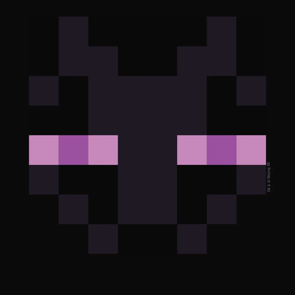 Minecraft Enderman Big Face Pet Bandana