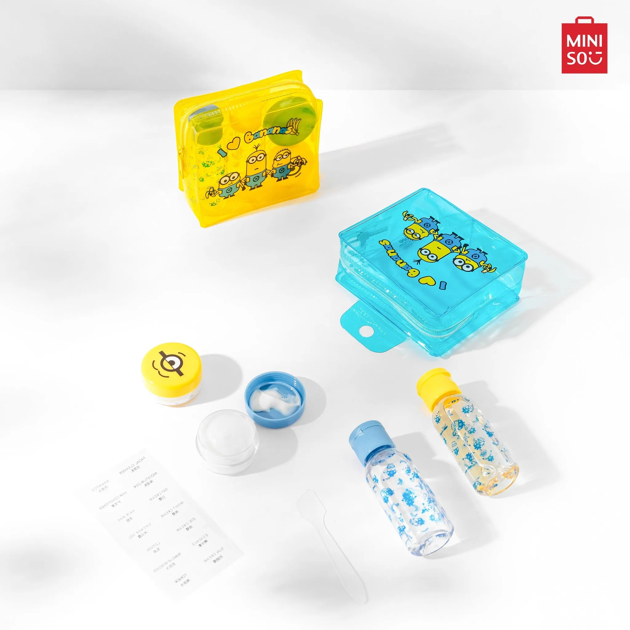 MINISO Minions Collection Travel Set (4 pcs)