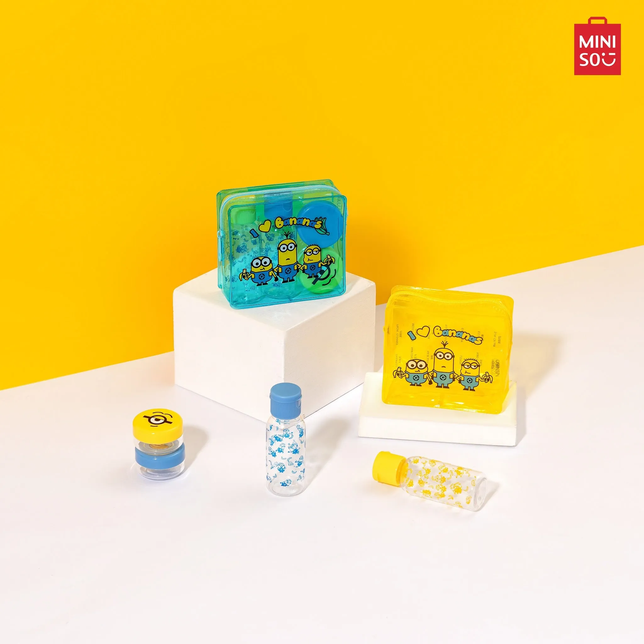 MINISO Minions Collection Travel Set (4 pcs)