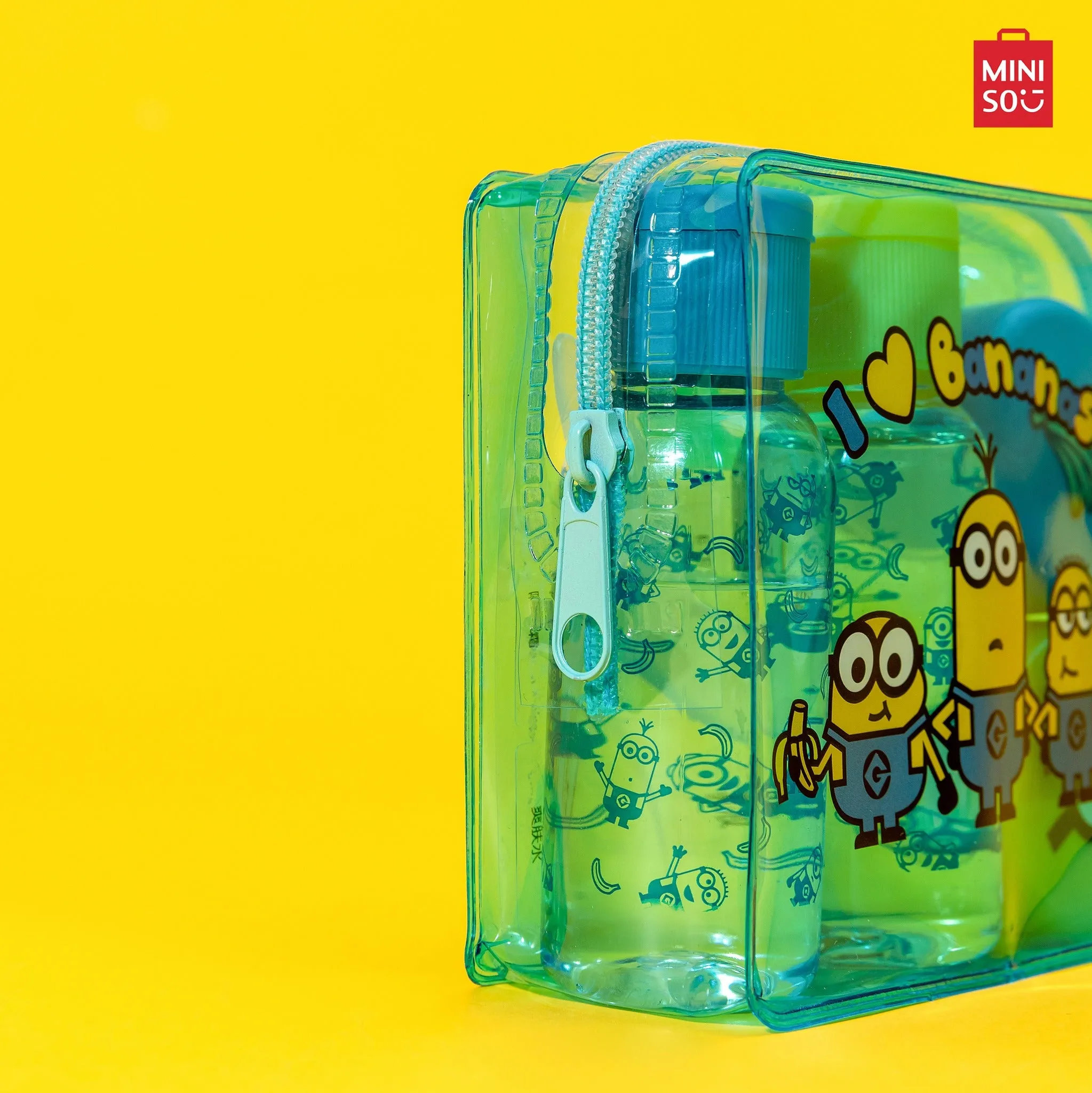 MINISO Minions Collection Travel Set (4 pcs)