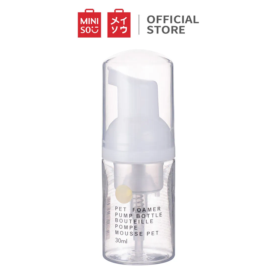 MINISO PET Foamer Pump Bottle 30ml