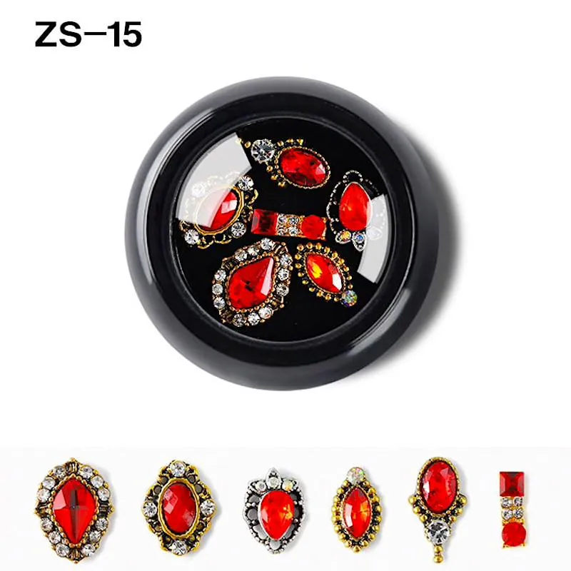 Mixed 3D Nail Art Rhinestone Charms