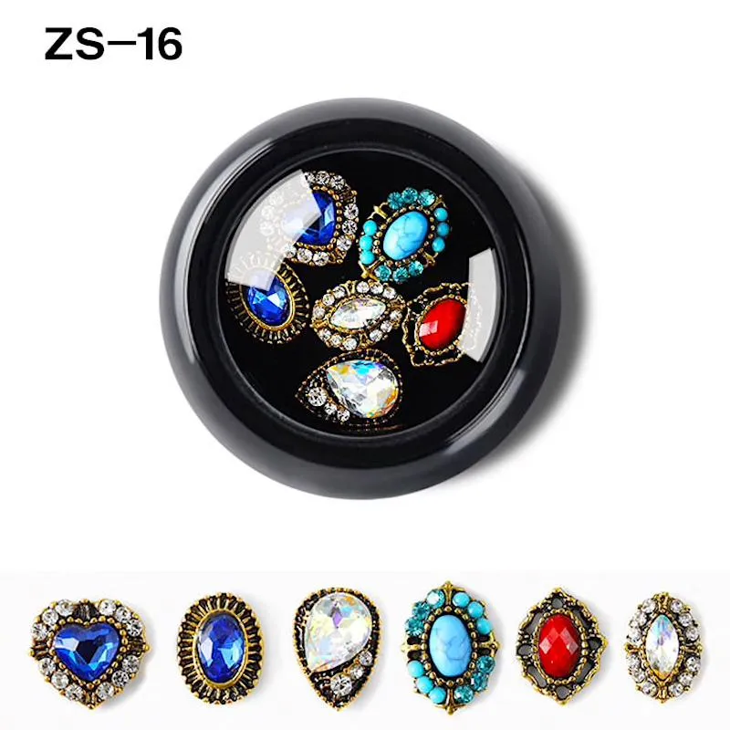 Mixed 3D Nail Art Rhinestone Charms