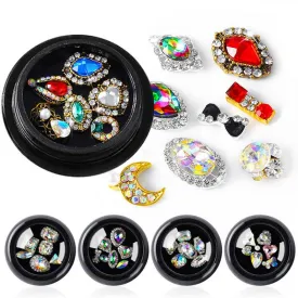 Mixed 3D Nail Art Rhinestone Charms