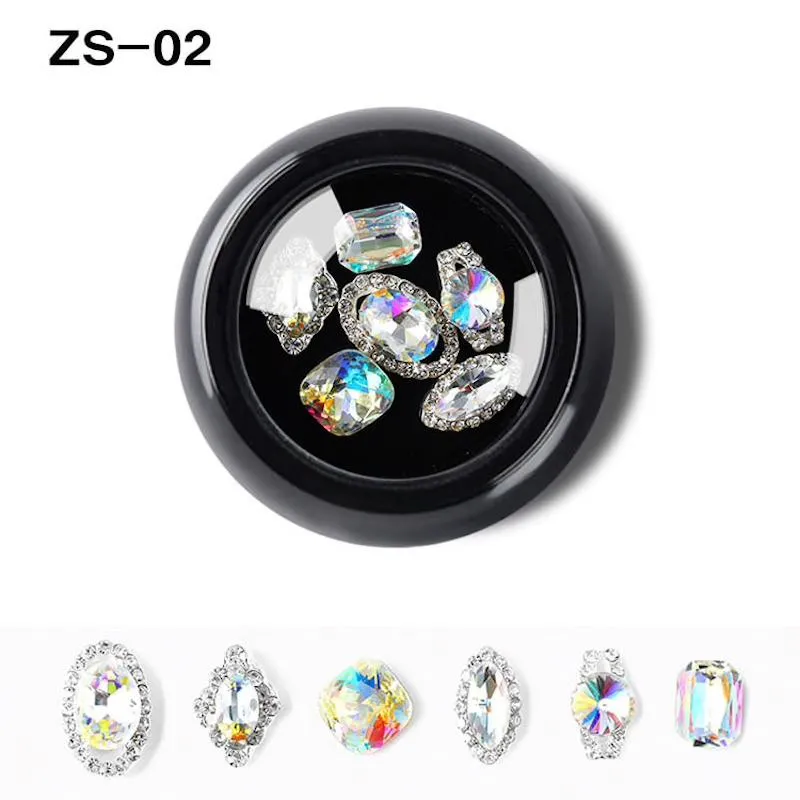 Mixed 3D Nail Art Rhinestone Charms