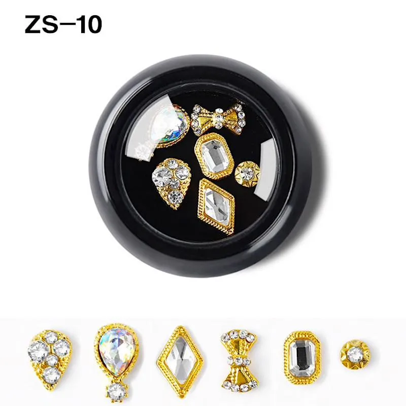 Mixed 3D Nail Art Rhinestone Charms