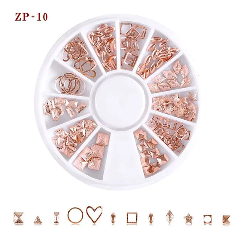 Mixed Patterns Nail Art Decoration Wheels